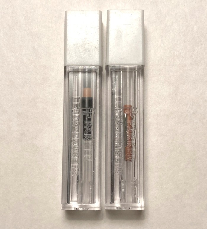 Parker Leads Erasers Top Mechanical Long Vintage Pencil Refill Tube Pack x2