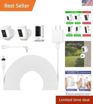 Power Adapter for Spotlight Cam Plus/Pro Battery and Spotlight Cam Battery, w...