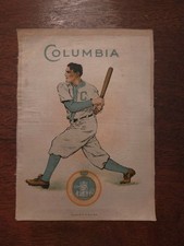 c1910s S21 Murad Cigarettes tobacco silk COLUMBIA UNIVERSITY Baseball Batter 