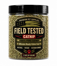 Field Tested Catnip (16oz / 2 Cups by Volume)