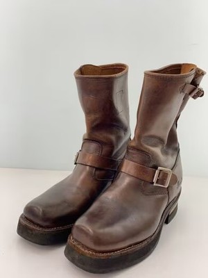 t*s様 90s Hawkins Engineer Boots 8 1/2E G Hawkins Engineer Boots -- Brown Leather | eBay