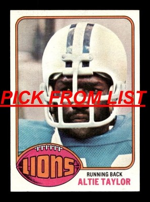 1976 Topps Football #4-259 EX/EX-MT Pick From List ALL PICTURED jj3
