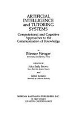 Artificial Intelligence and Tutoring Systems : Computational and