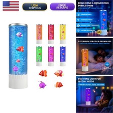 Brewish 7 Color LED Bubble Lamp Fake Aquarium Fish Tank Night Light