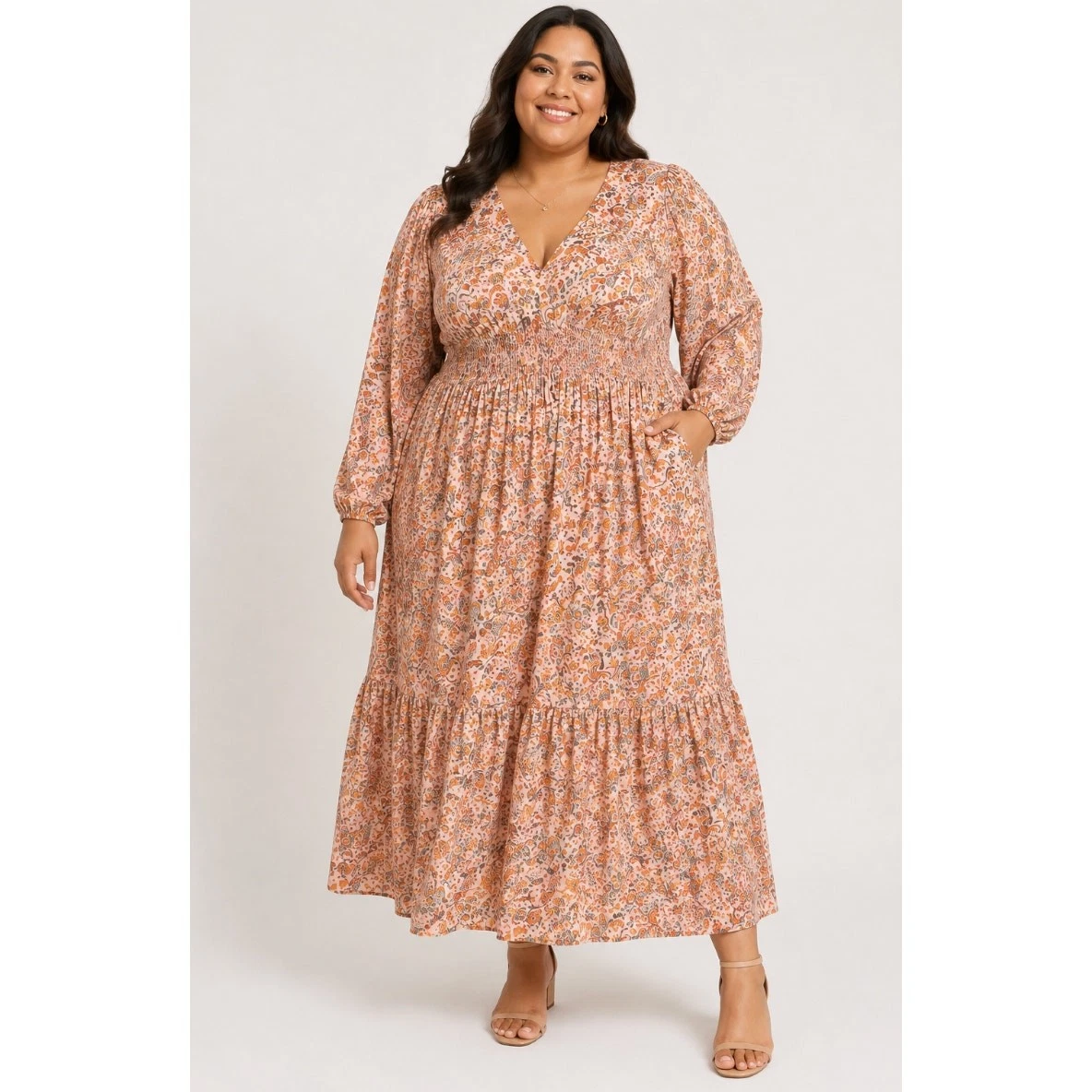 old navy womens long sleeve dresses Long Sleeve Midi Dress