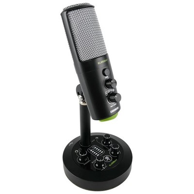 Mackie Chromium EleMent Series Premium USB Condenser Microphone with Built-In 2-