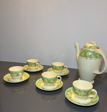 Burleigh Balmoral Coffee Set (Pot & 5 Cups)