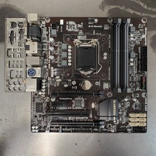 GIGABYTE GA-Q87M-D2H Intel Q87 HDMI USB 3.0 LGA1150 mATX Motherboard  I/O Plate