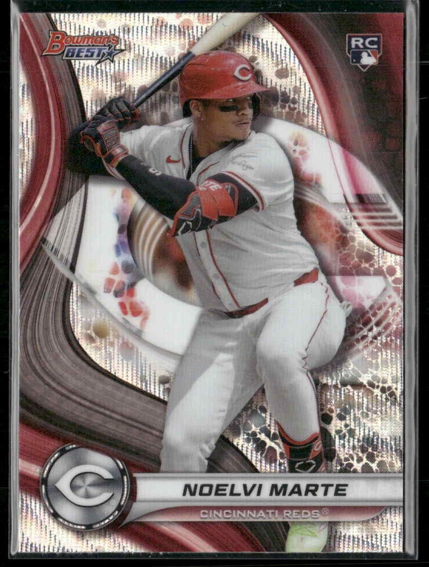 2024 Topps Bowman's Best NOELVI MARTE #19 Wave Refractor Cincinnati Reds RC