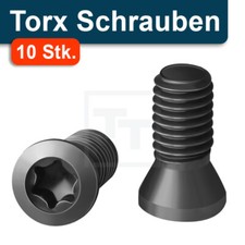 10 St&uuml;ck Torx Schrauben f&uuml;r Wendeschneidplatten / Klemmhalter / Bohrstangen