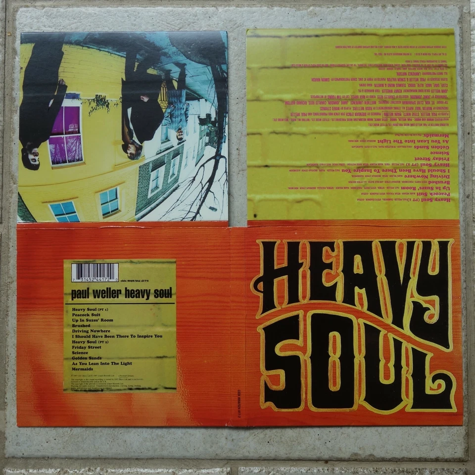 Paul Weller  Heavy Soul Limited Edition fold-out inlay with 5 photo prints MINT- - Bild 3 von 4