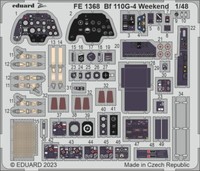 MW22 Eduard FE1368 Bf 110G-4 Weekend 1/48 Zoom Set For Eduard