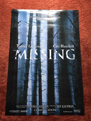 The Missing US Kinoplakat Poster 68x100cm, Tommy Lee Jones, Cate Blanchett