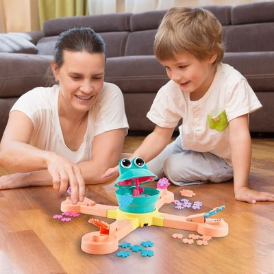 Multiplayer Electric Feeding Frog Toy Funny Competitive Party | eBay