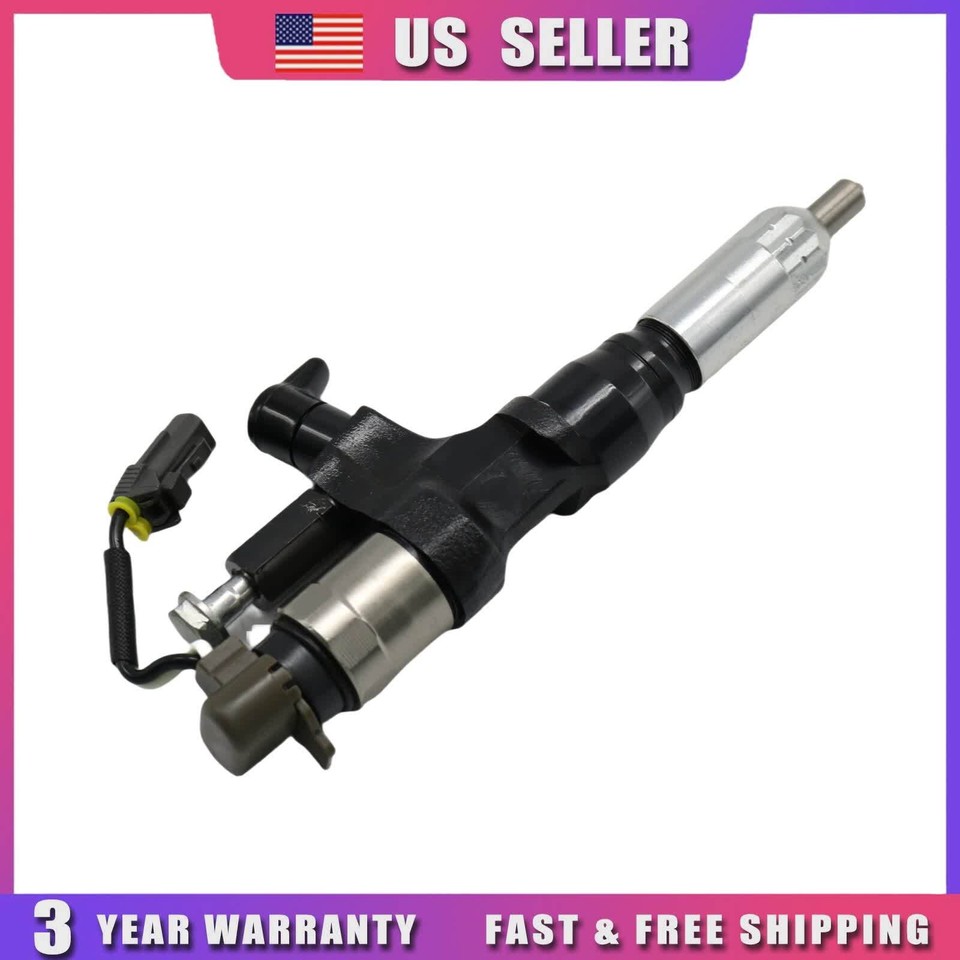 1Pc Diesel Fuel Injector For Hino 268 2005-2017 Hino 338 2005 06 07 ...