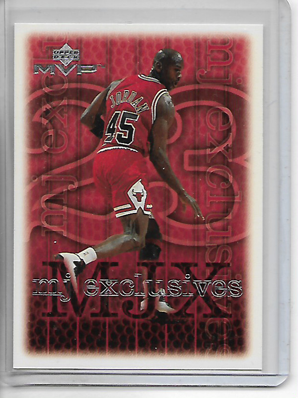1999-00 Upper Deck MVP - MJ Exclusives Michael Jordan #199 for