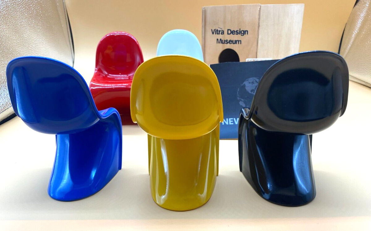 Vitra Design Museum 1/6 Scale Panton Chairs (Set of 5) Verner