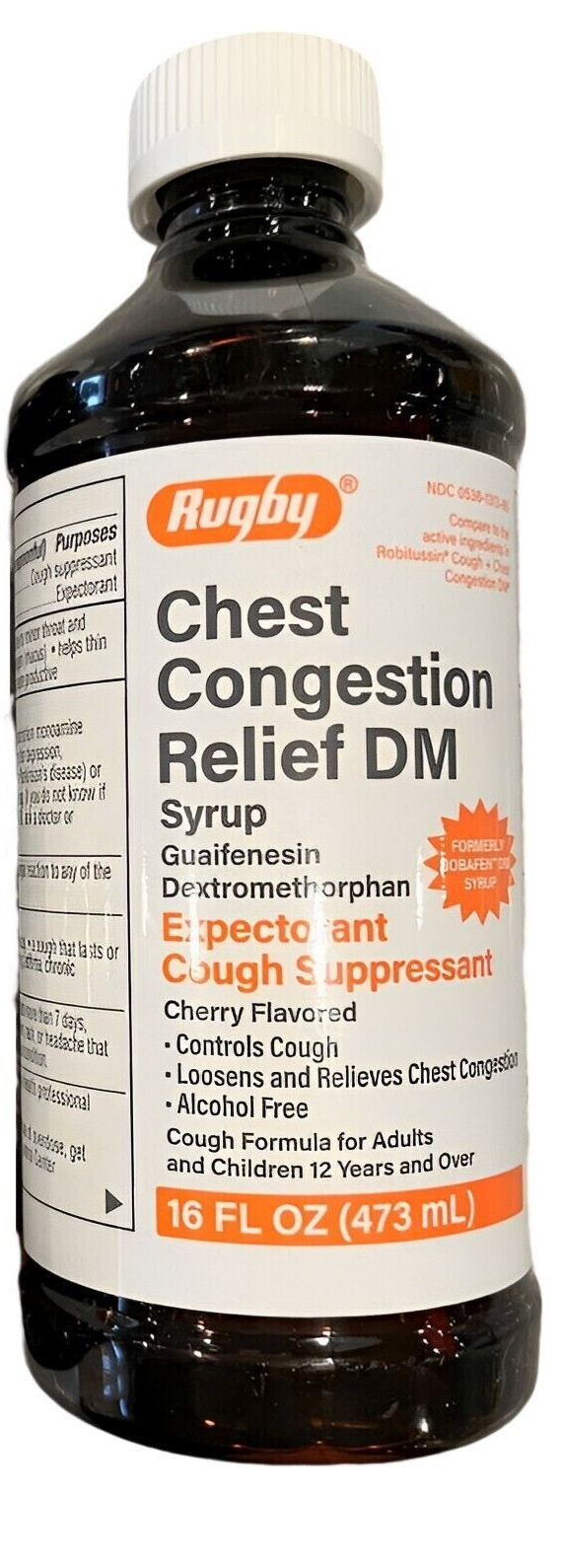 Rugby Chest Congestion DM Cough & Congestion Syrup 16oz ^ eBay