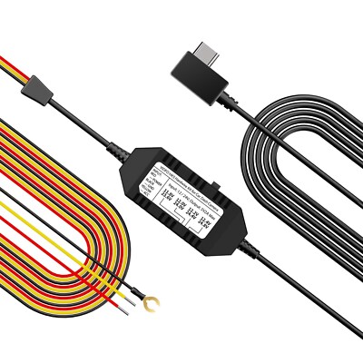 VIOFO HK5 Acc Hardwire Kit, USB-C Hard Wire Kit for VS1 Dash Cam, Low Voltage...