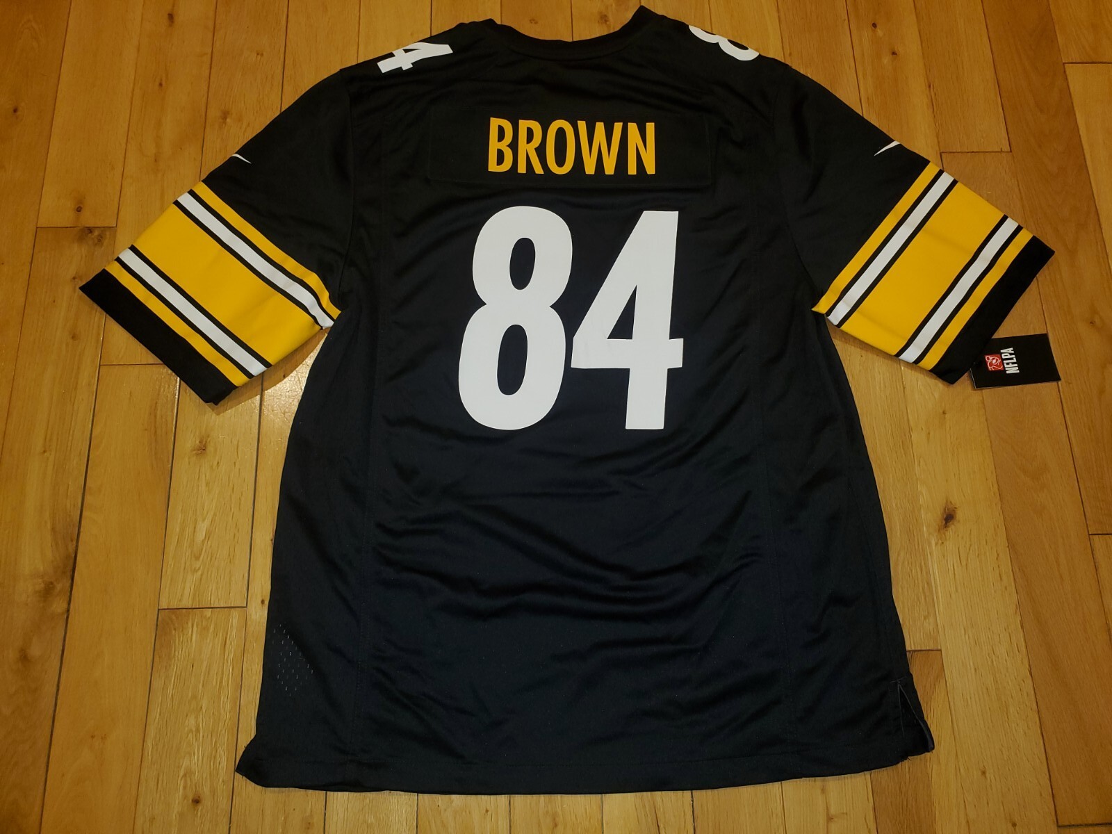 New 2017 Nike Antonio Brown PITTSBURGH STEELERS Mens NFL Team Replica JERSEY M