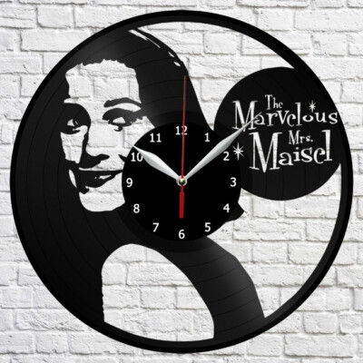 The Marvelous Mrs Maisel Vinyl Record Wall Clock Home Fan Art Decor 4948
