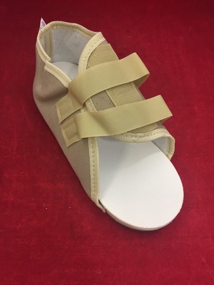 ONE DEROYAL 2007-08 Post-Op Shoe Women Wood Sole Leather Upper Medium