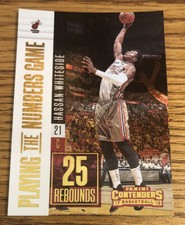 Hassan Whiteside 2017-18 Panini Contenders Playing The Numbers Game #32   *5442*