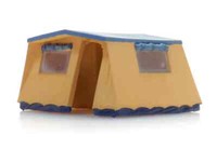 Artitec 387.566 - Bungalow Zelt - H0 1:87 MaßStab - Vorgefertigte & Bemalt -