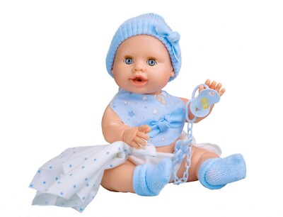 Berjuan  Baby Susu Interactive Doll Blue - Made in Onil, Spain