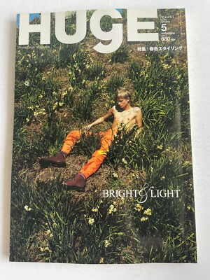 HUGE may 2008 raf simons jil sander david hockney hi end Culture magazine Japan