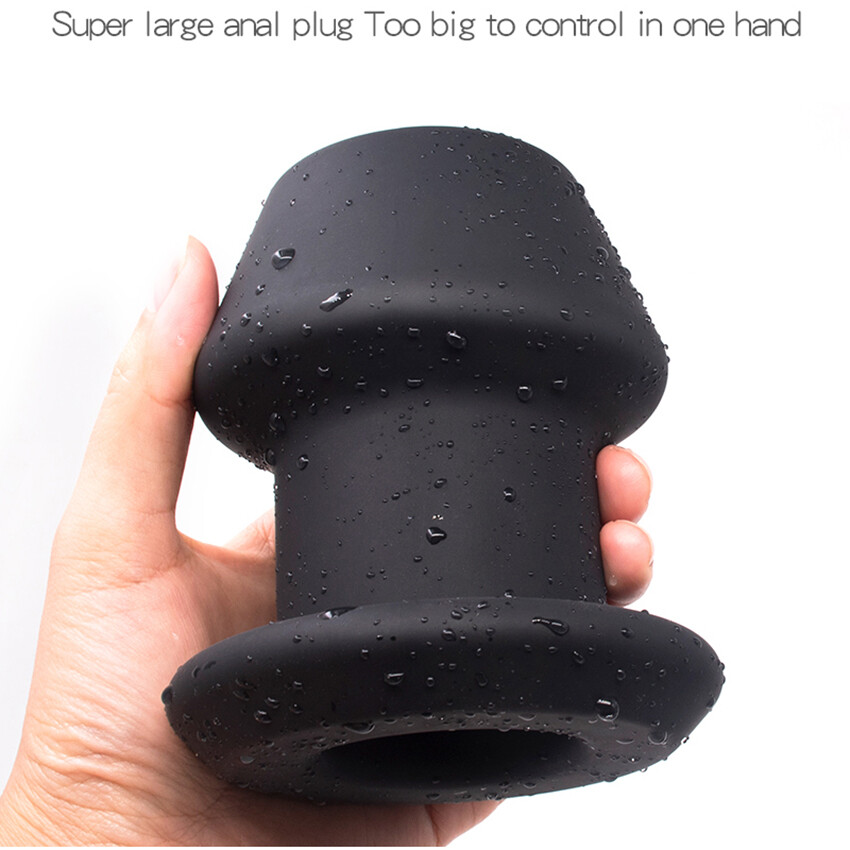 Large Hollow Open Anal Butt Plug Dilator Big Anus Sex Toy Men Gay Couples  Erotic | eBay