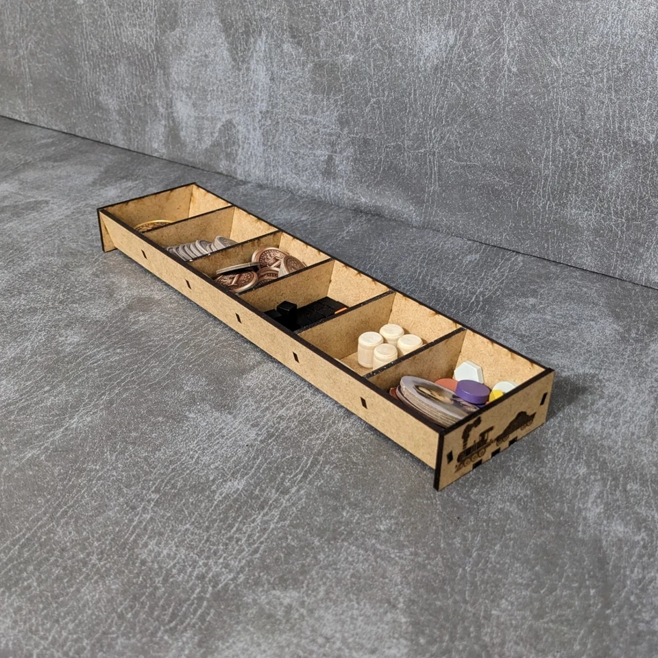 Brass Birmingham Board Game Box Insert Organiser Unofficial Storage Solution - Image 4 of 4