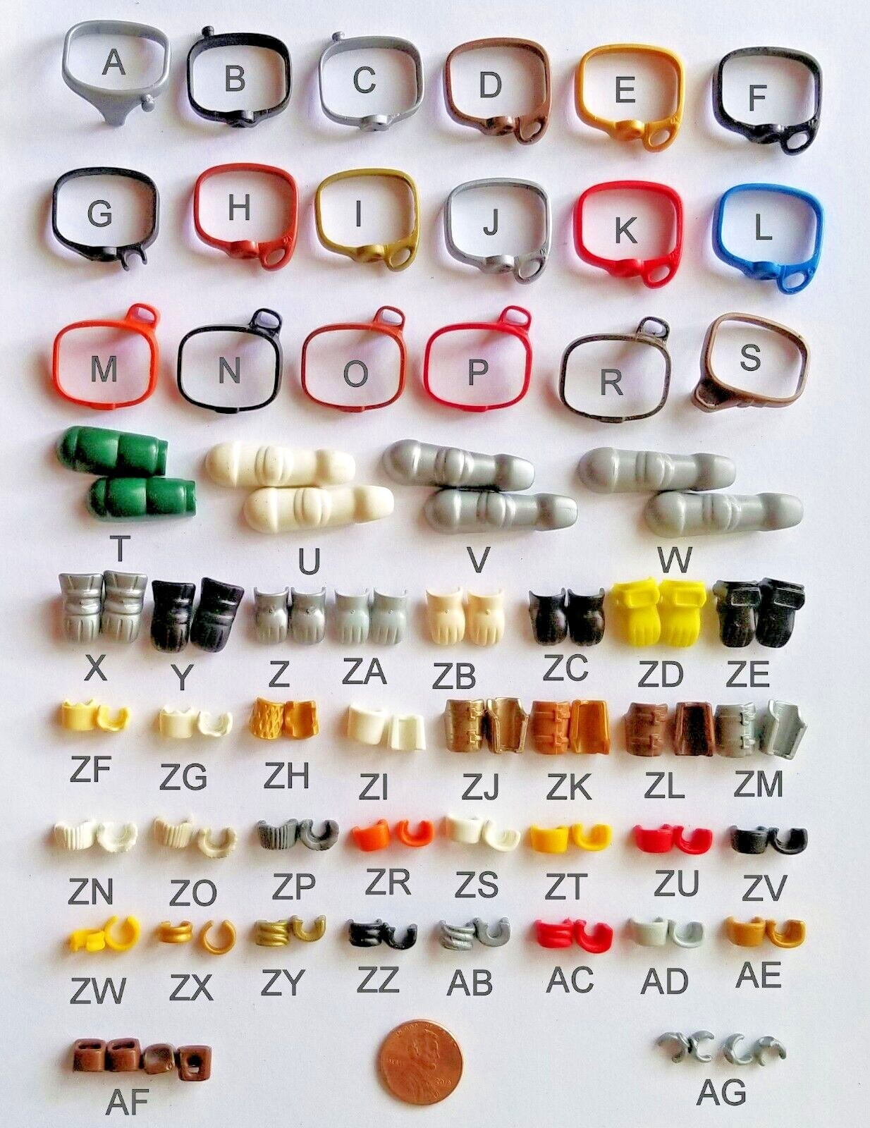 PLAYMOBIL Clothes: Accessories2/Pick & Choose $0.99 Each/Combined Shipping Avail