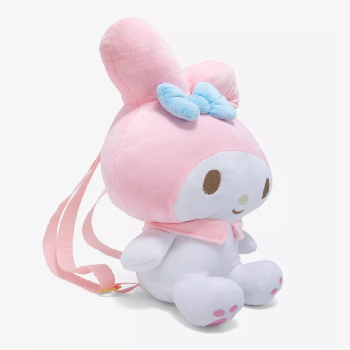 My Melody Plush Backpack Sanrio Bioworld NEW Sanrio My Melody 3D Plush Backpack HD3574-MM-1391 | LASR  main image 2