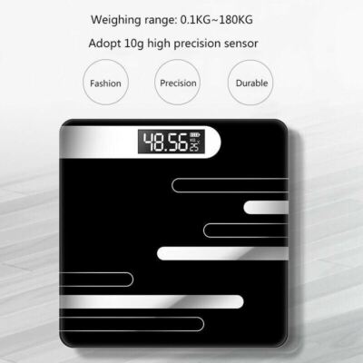 LCD Anzeige Digitale Körpergewichtswaage Körperwaage Body Weight Scale Weighing
