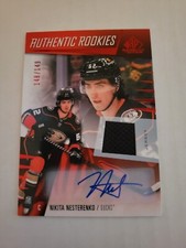 2023-24 SP Game Used Jersey Autographs #248 Nikita Nesterenko 148/149