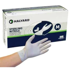 2500 HALYARD NITRILE STERLING SG EXAM GLOVES (1xCASE) (L/M/S powder & latex free