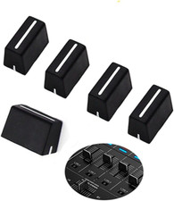 5Pcs Universal Fader Knobs Replacement Fader Cap Slider for DJ Controller Mixer