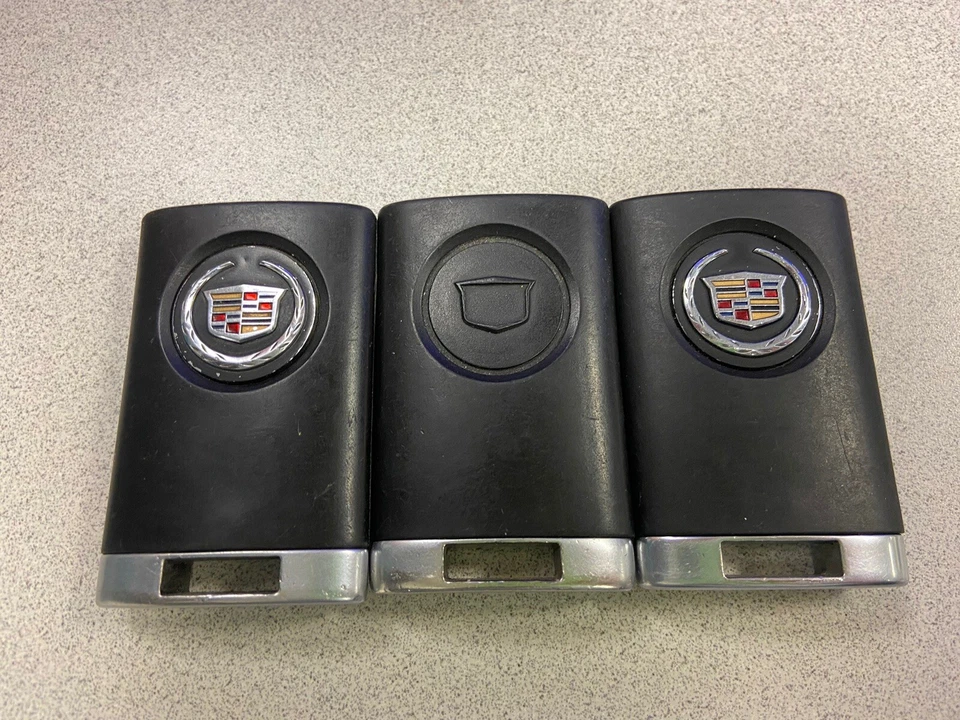 LOT 3 CADILLAC KEY FOB FCC ID NBG009768T KEYLESS ENTRY REMOTE 13502537 OEM - Image 2 of 3