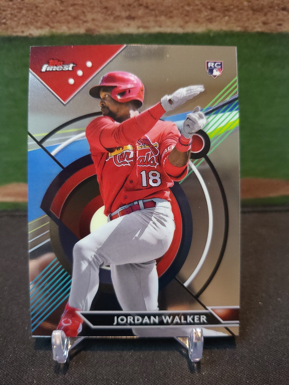 2023 Topps Finest Jordan Walker #60 RC   St. Louis Cardinals