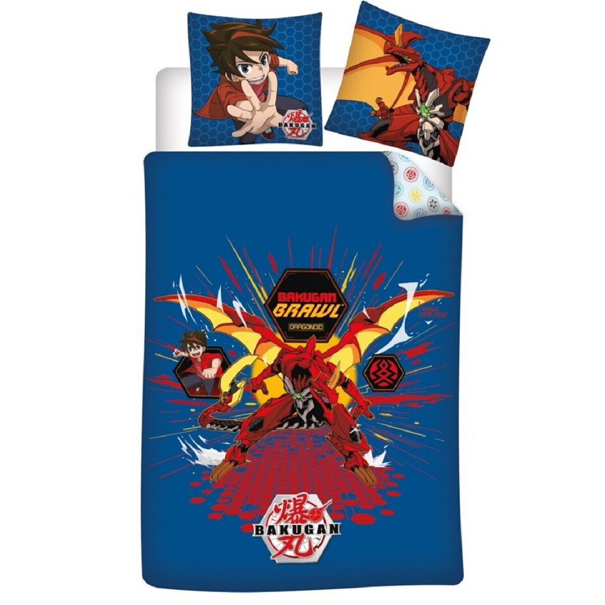 Набор для микрошлифовки Bakugan Bettwsche 140x200 см mit Kissenbezug 63x63 см 5190₽