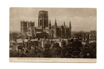 County Durham - Durham Kathedrale von St. Oswald's - Vintage Postkarte