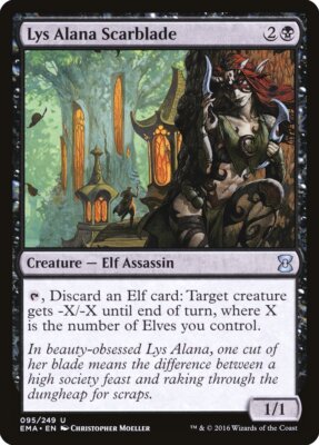 MTG Karte - Lys Alana Scarblade - Eternal Masters - Nr.095 - EN - NM - Uncommon