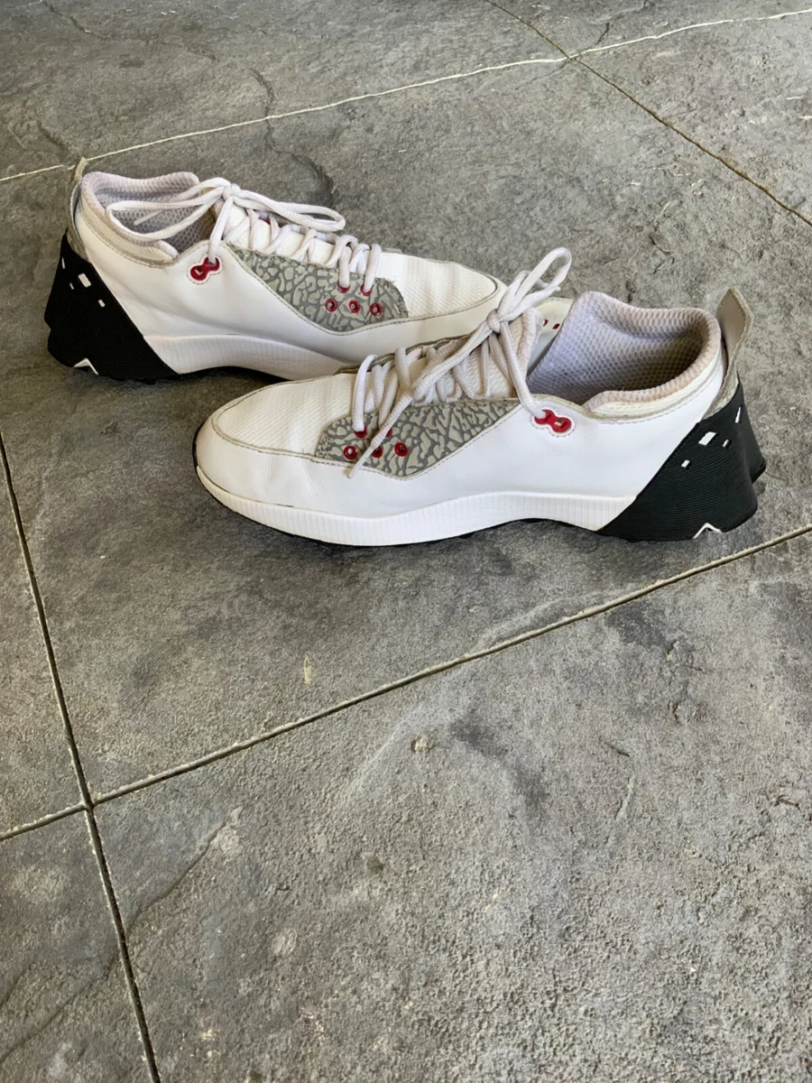 Nike Mens Air Jordan ADG 2 Golf Shoes White CT7812-100 Size 9