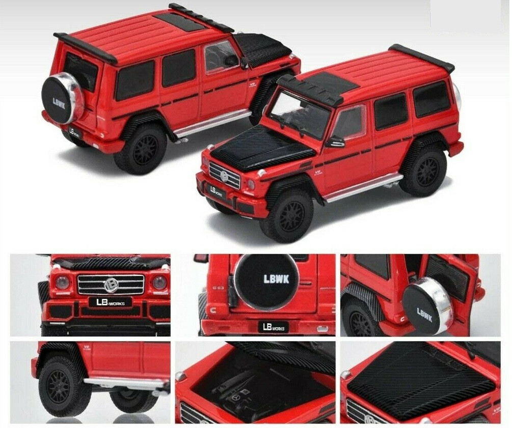 Era Car LB Works Mercedes Benz AMG G63 1:64 Scale 3 Inch