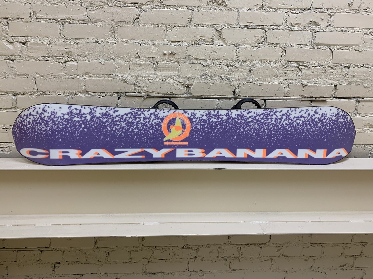 80's Vintage Crazy Banana Snowboard Retro 1980's | eBay