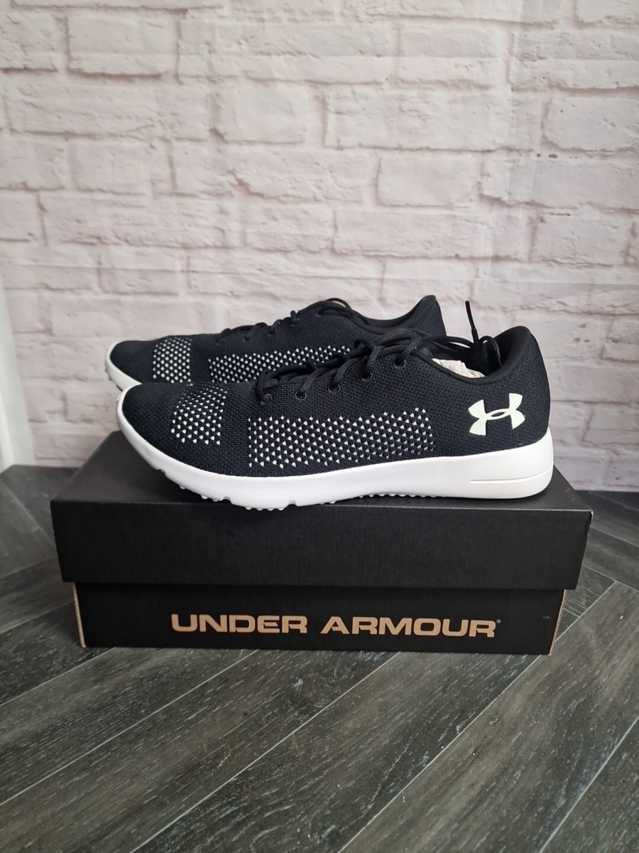Mens Black White Under Armour UA Rapid Trainers Size Uk 10 #M | eBay UK