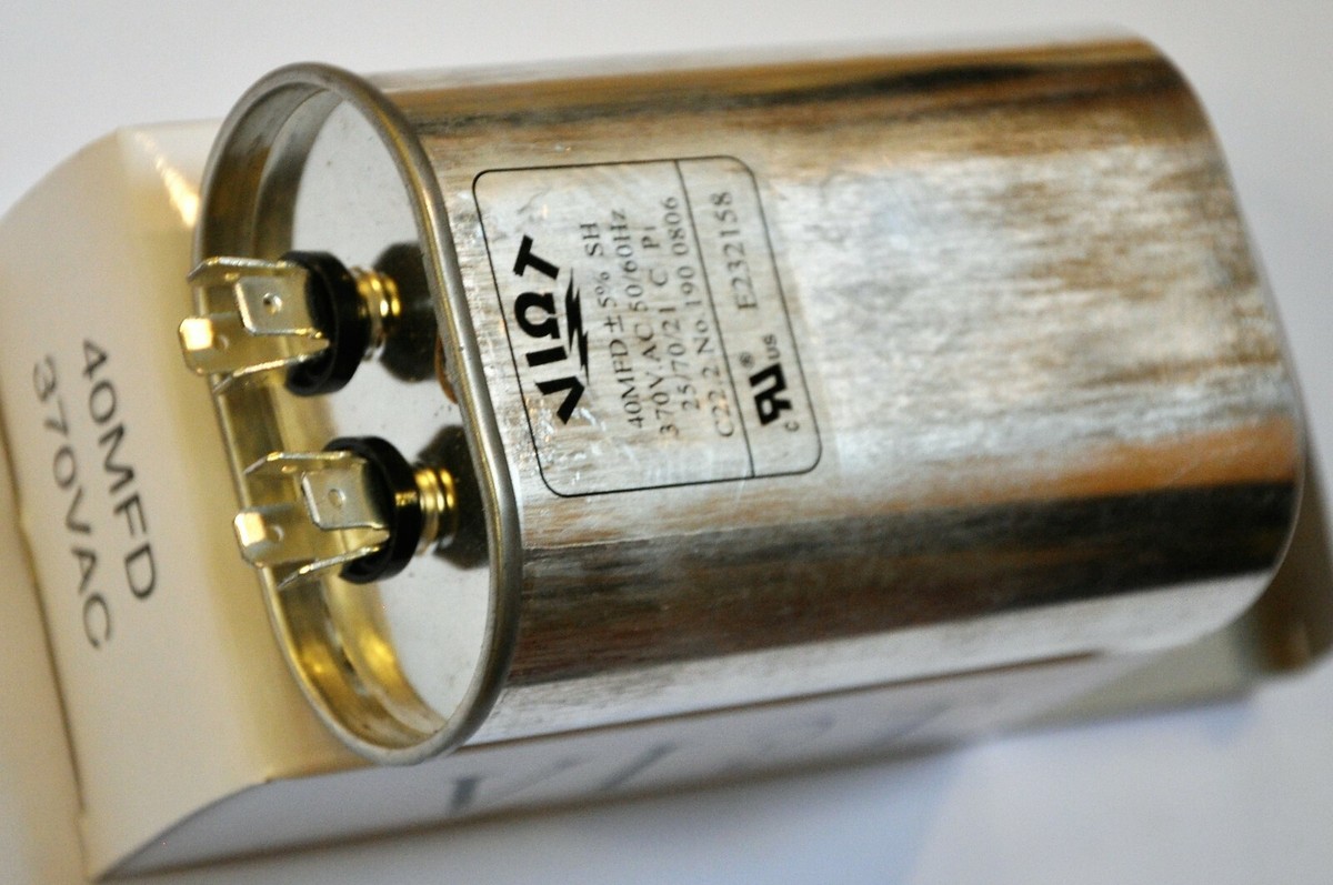 HVAC Compressor Blower Fan Workshop Motor Start Run Capacitor Replacement  40 uFD | eBay