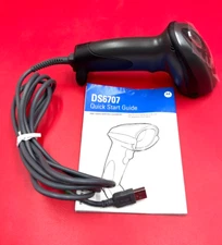 Motorola Symbol DS6707 Corded Barcode Scanner Kit DS6707-SRBU0100ZR ✅❤️️✅❤️️