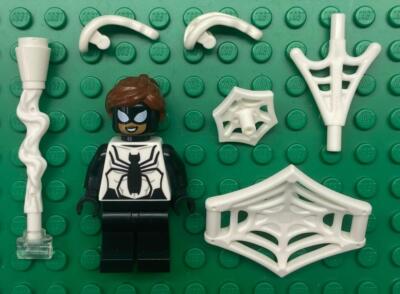 Lego Spider-Girl Minifig: Spider-man Figure: Black and White
